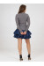 Джемпер СВ-7.02 серый